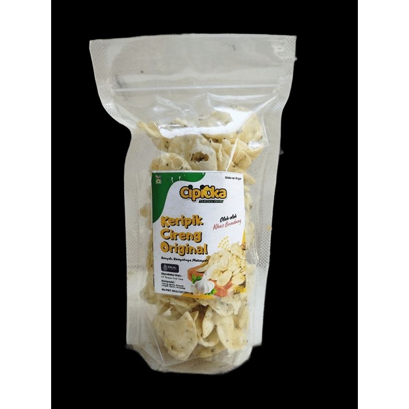 

KERIPIK CIRENG CIPIOKA RASA ORIGINAL 75GR Gurih Renyah