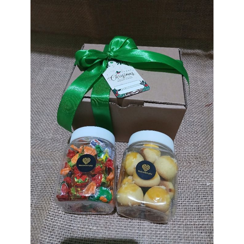 

Hampers Natal/Parcel Natal/Bingkisan isi 2 toples @200ml
