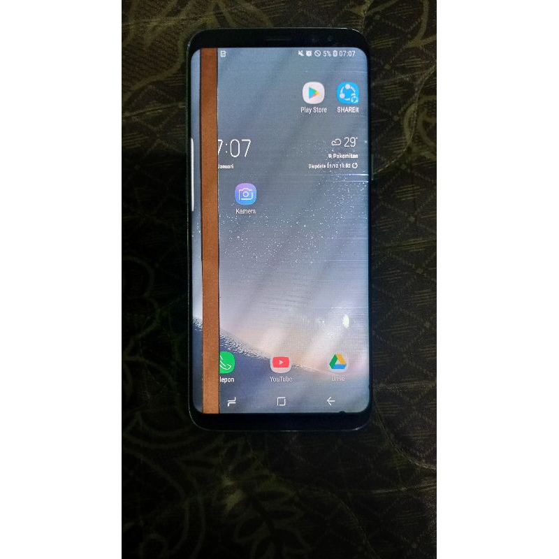 Lcd Samsung S8 edge minus normal