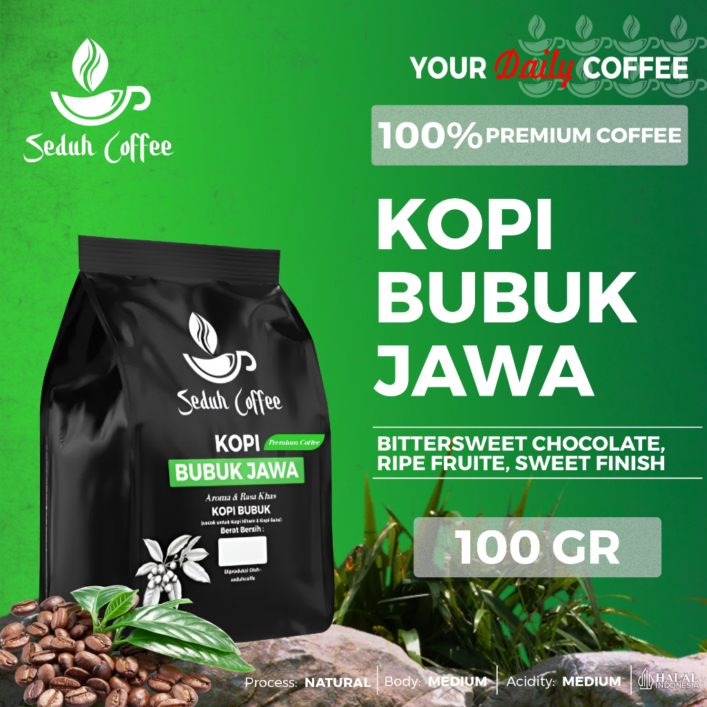 

SEDUH- Bubuk Kopi Bubuk Jawa Giliganan Halus 100gr