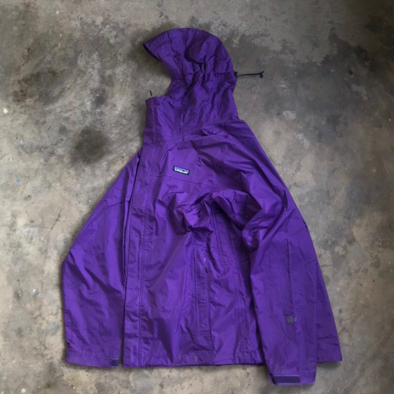 Jacket Outdoor Waterproof Patagonia H2no Gropcore Purple