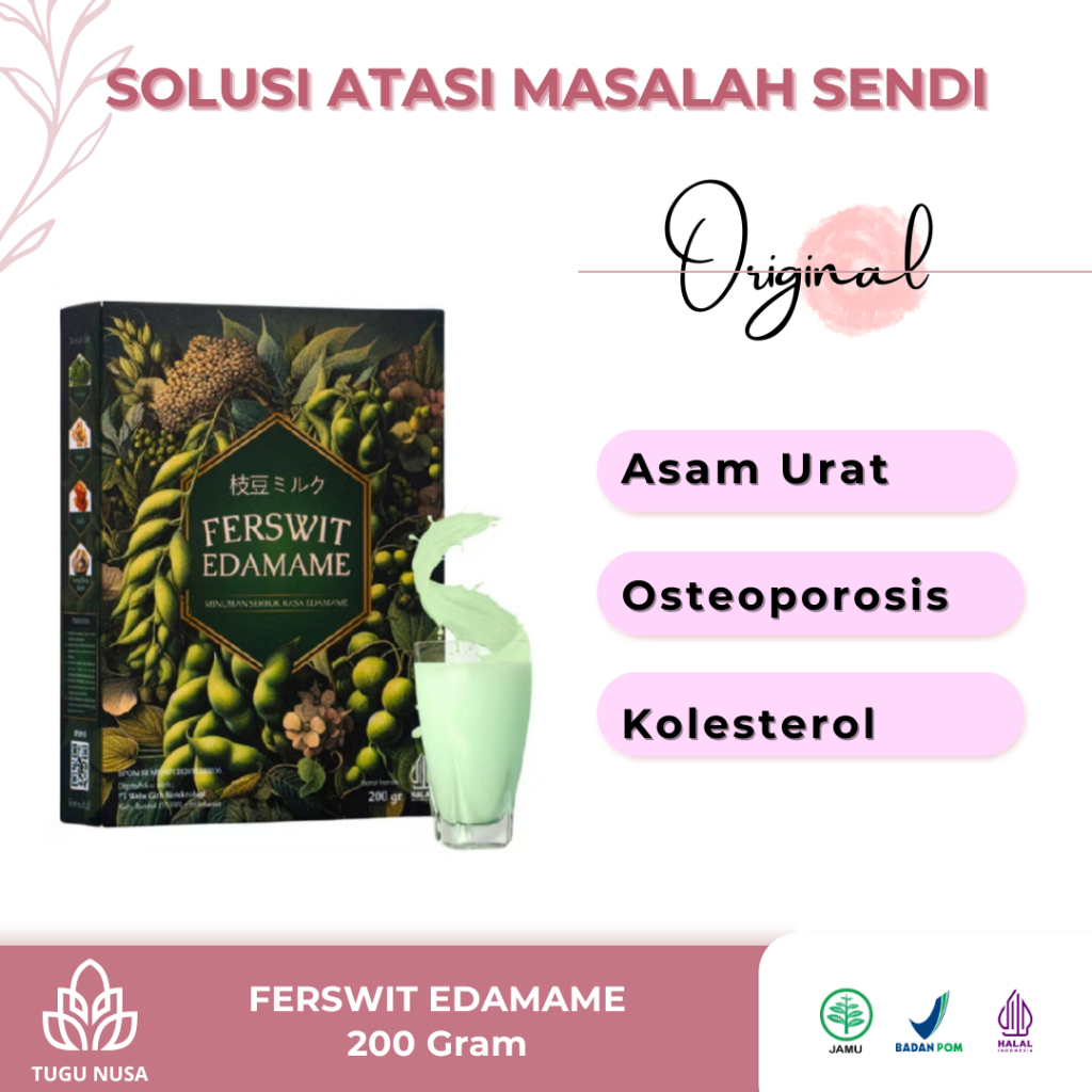 

Ferswit Susu Edamame Premium Jepang 200 Gram