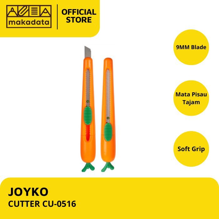 

PISAU CUTTER KARAKTER WORTEL CU-0516 JOYKO (1 PCS) MURAH