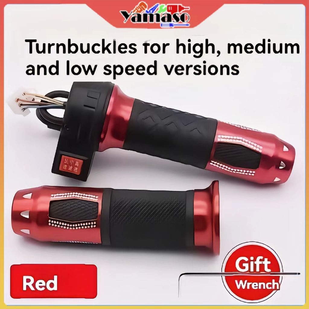 Gas Sepeda Listrik 3 Speed Universal / Handle Grip Gas Sepeda Listrik Konversi Sepeda Elektronik