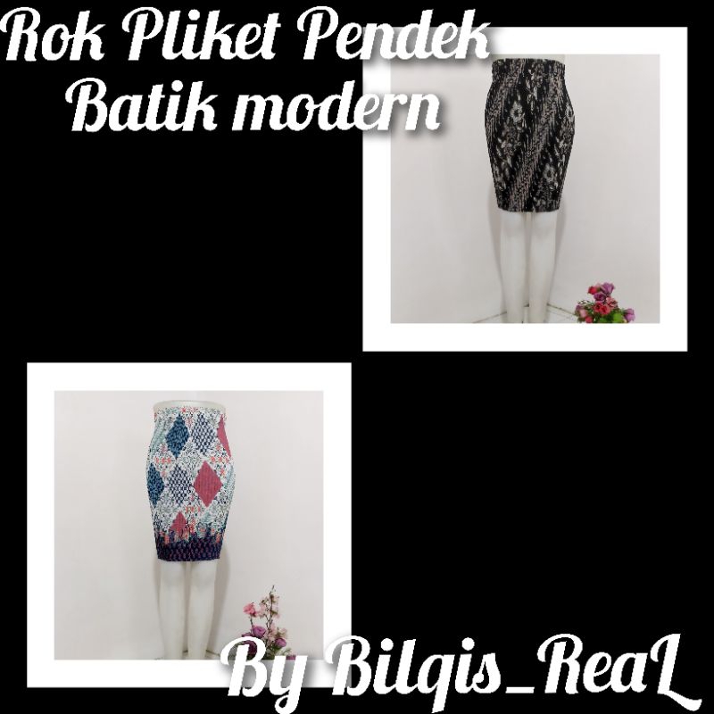 BQ> Rok Plisket Batik Rok Plisket Pendek Rok Plisket Kondangan Rok plusket Premium Rok Plisket Batik