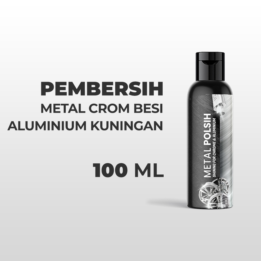 K018 / Metal Polish Poles Pengkilap Aluminium Logam Perak Nikel Krom Kuningan Blok Mesin Motor Mobil