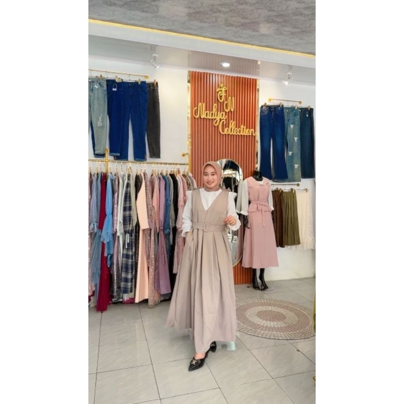 outer gamis//outer panjang//outer kekinian