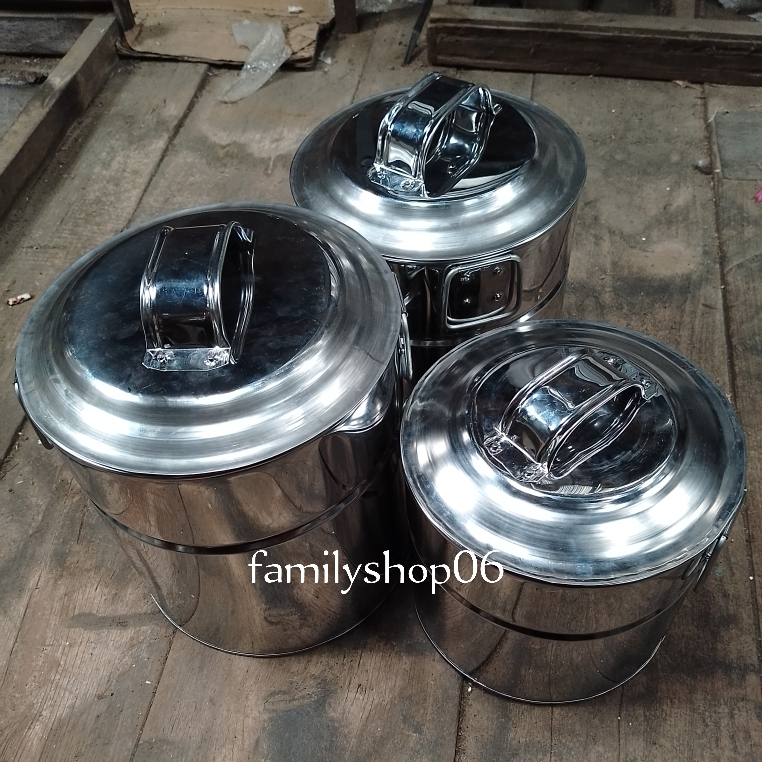 Dandang Kukusan 24 Cm Tong Baso Steamer Stainless