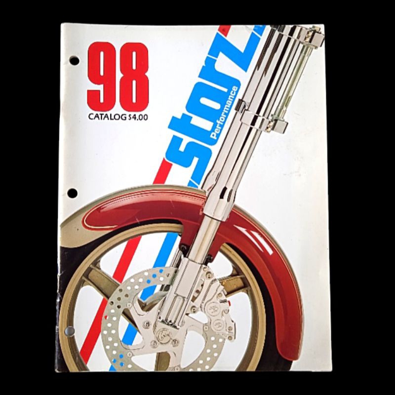 Buku Katalog Otomotif Motor Gede STARZ Performance Accesories 1998 USA