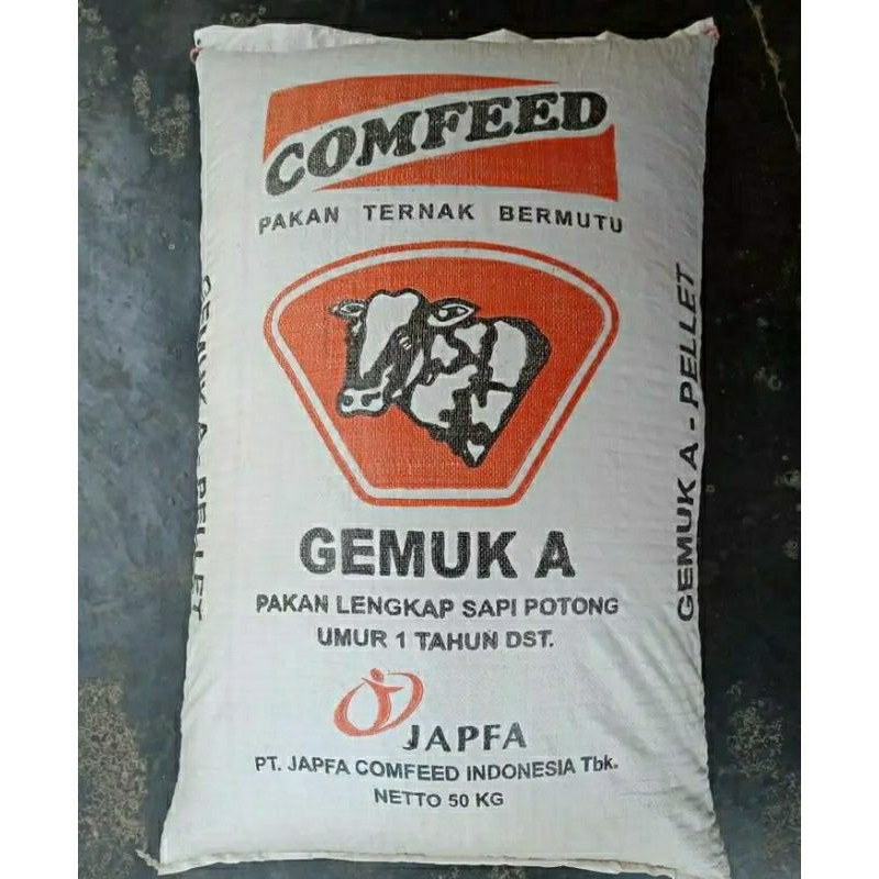 Comfeed Gemuk A Pelet Gemuk Sapi Potong Comfeed Gemuk A