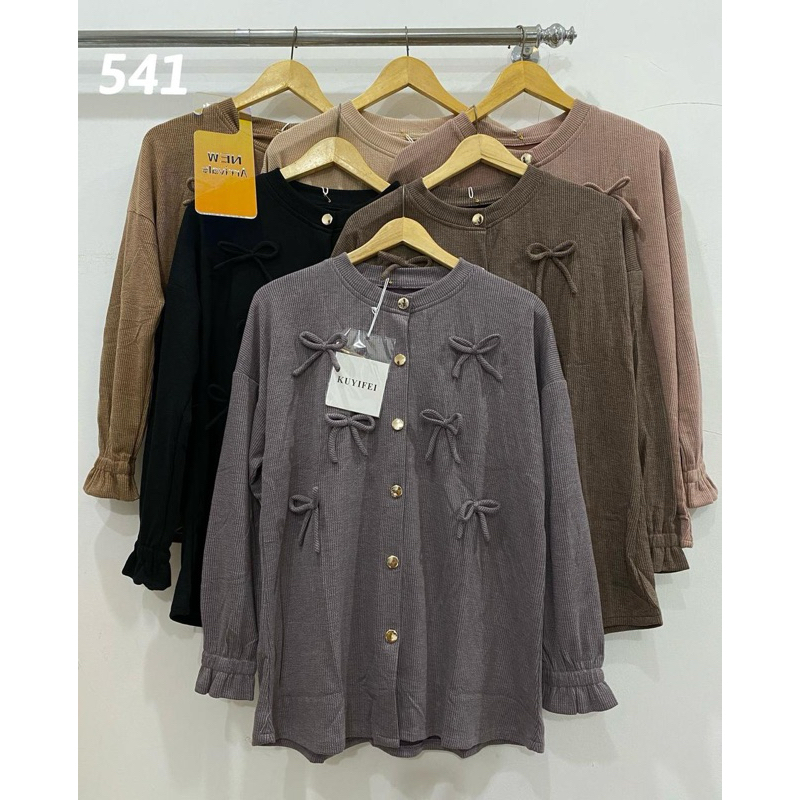 Kuyifei 541//blouse atasan Kuyifei//blouse pita kuyifei//pakaianwanitasby