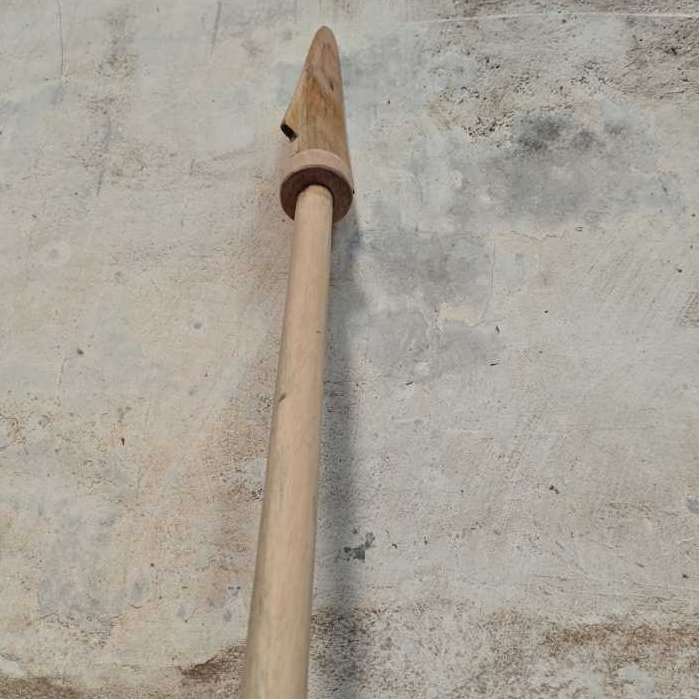 Tombak mainan kayu lancip/mainan tombak/tombak/tombak cosplay