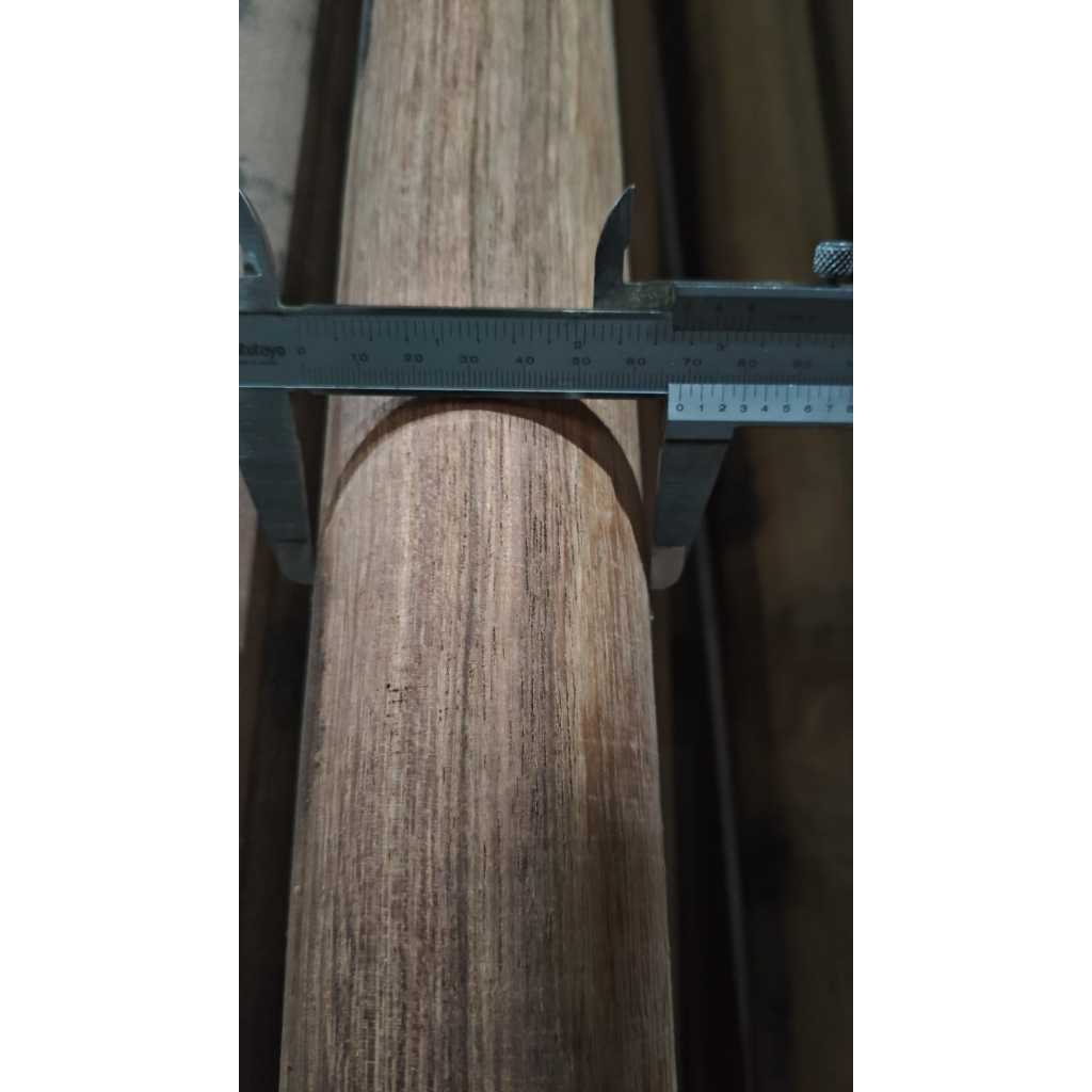 Dowel 70mm x 100cm-kayu stik bulat 7cm-kayu bulat 7cm 50cm-kayu bulat 7cm-kayu bulat-dowel 7 cm