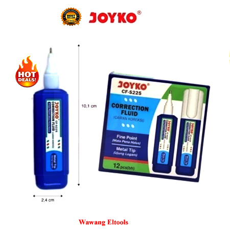 

[1 Pcs] Stipo / Tipex Correction Fluid Koreksi Penghapus Cair Joyko CF-S225