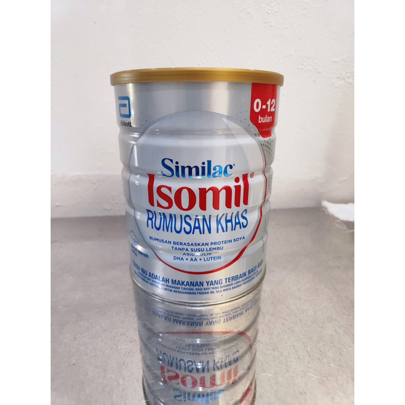 Similac Isomil Lactose Free Susu Formula Sufor Bayi 0-12 Bulan