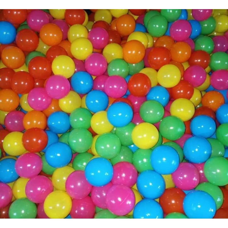 Bola kecil plastik murah untuk mandi bola