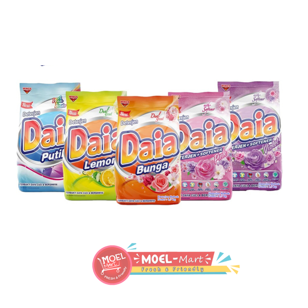 DAIA Deterjen Bubuk 1,7 kg