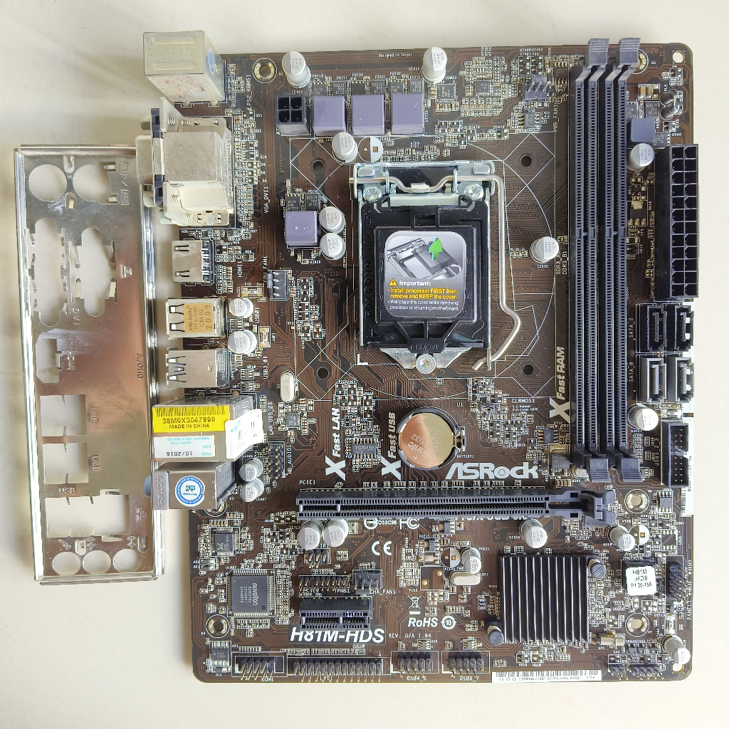 MOTHERBOARD ASROCK H81M-HDS LGA 1150 DDR3 V1