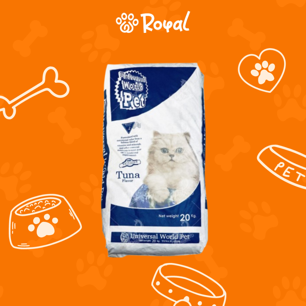 Makanan kucing - Universal World Tuna 20kg
