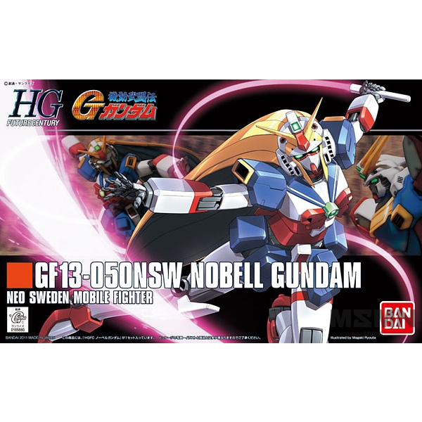 Gundam HG Nobell HGFC Nobell Model Kits Bandai