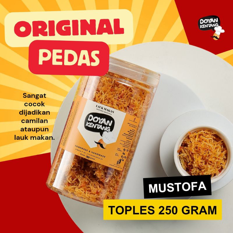 

Kentang Mustofa Doyan Kentang Kemasan Toples