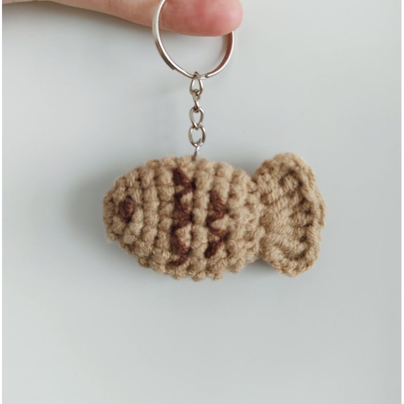 Taiyaki / Bungeoppang Keychain Crochet