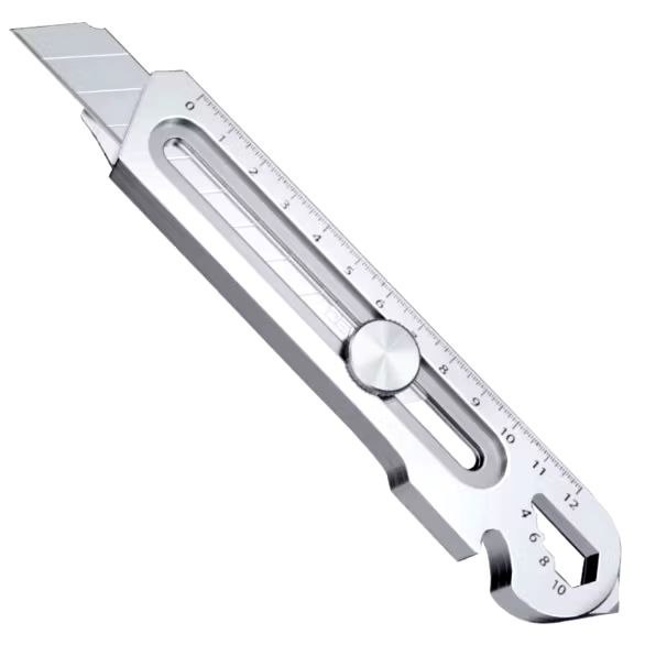 

pisau cutter baja/pisau pemotong multifungsi anti karat 9in1/cutting tool/sliding knife/pembuka tutup botol