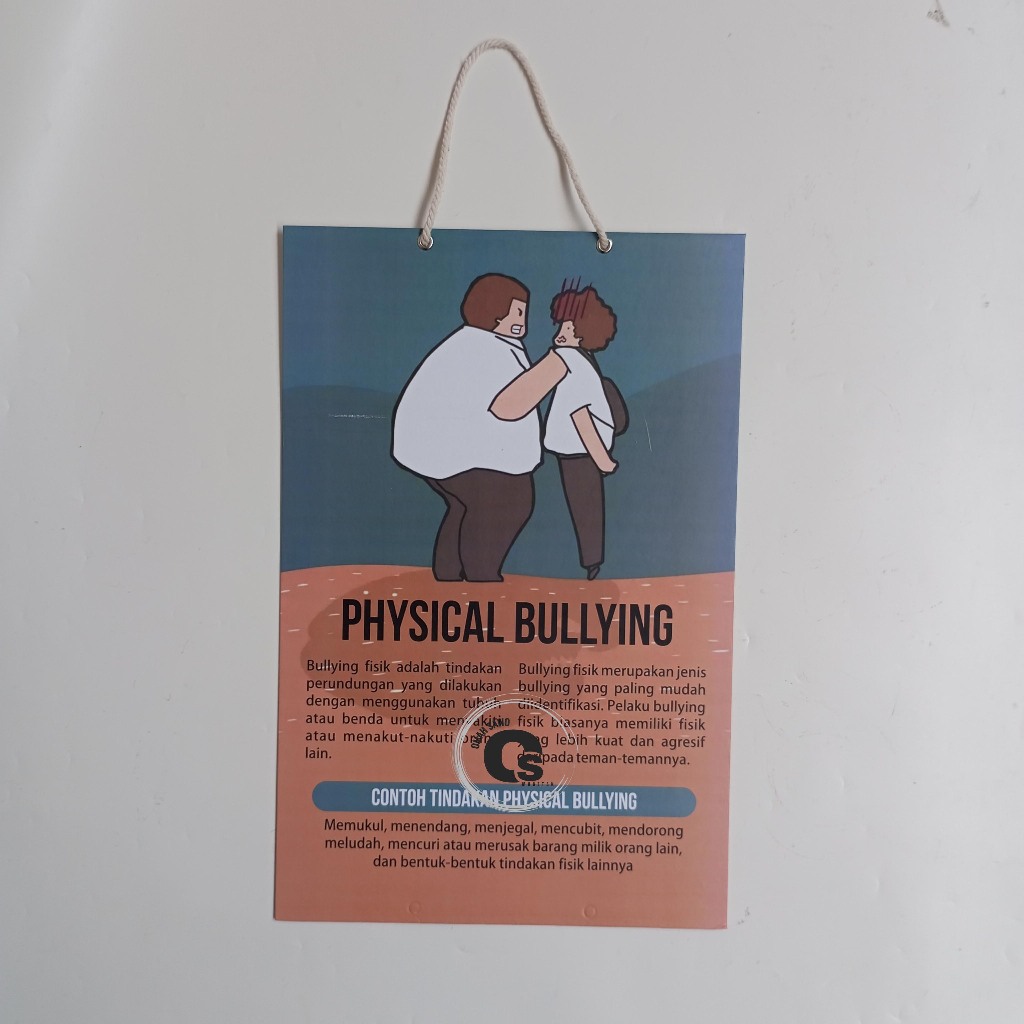 

Hard Poster Apa Itu Physical Bullying - Contoh Physical Bullying - Hard Poster Perundungan
