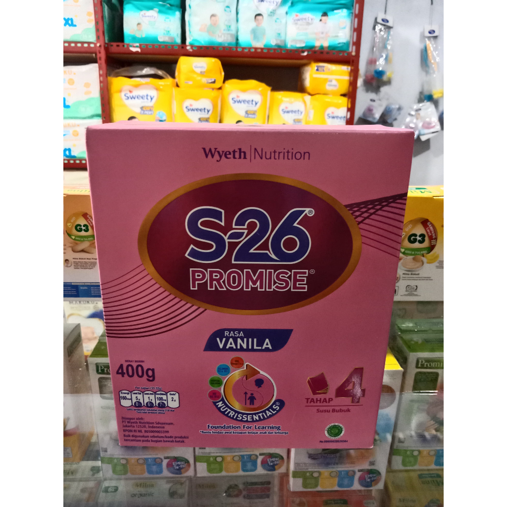 

S26 PROMISE 4 VANILA 400G