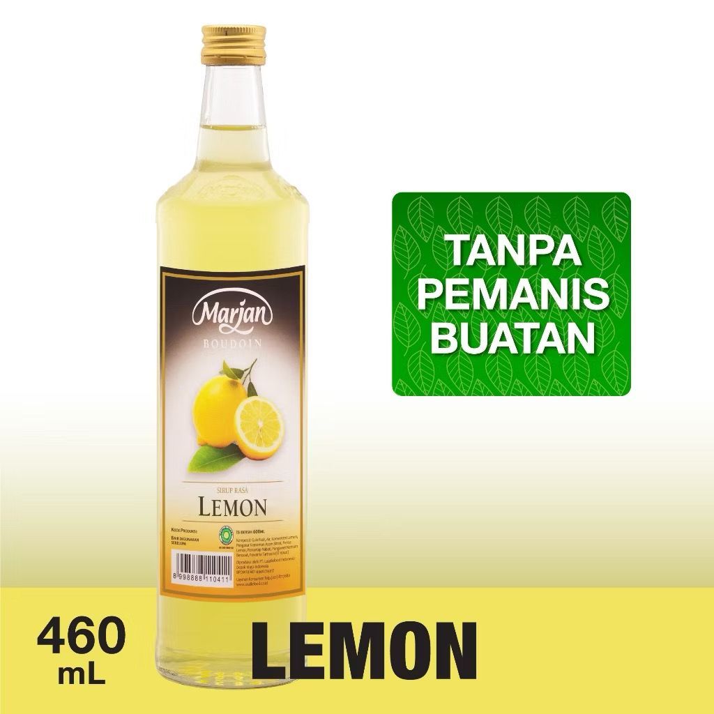 

Marjan Boudoin Syrup Lemon 450ml