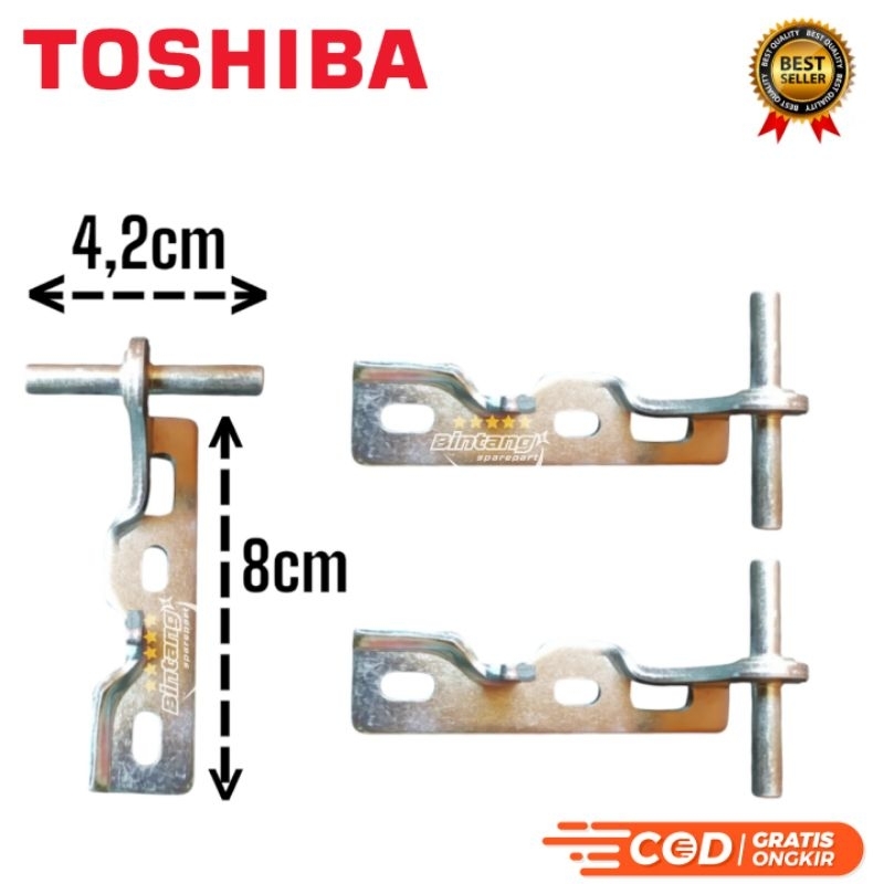 Engsel Pintu Kulkas Tengah Toshiba 2 Pintu