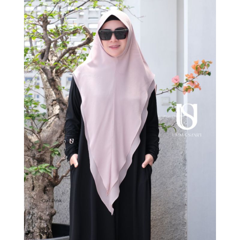 UMMA SYARI ORIGINAL Khimar Annya Ceruty babydoll armani