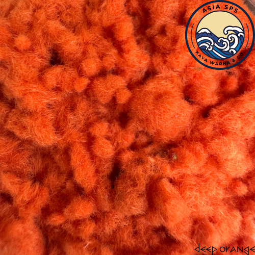 

Bubuk Beludru Flocking Powder Nylon Deep Orange Serbuk Dekorasi (100g)