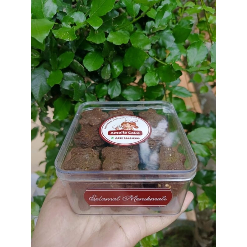 

AMELIA CAKE,, kuker Cokelat kacang premium