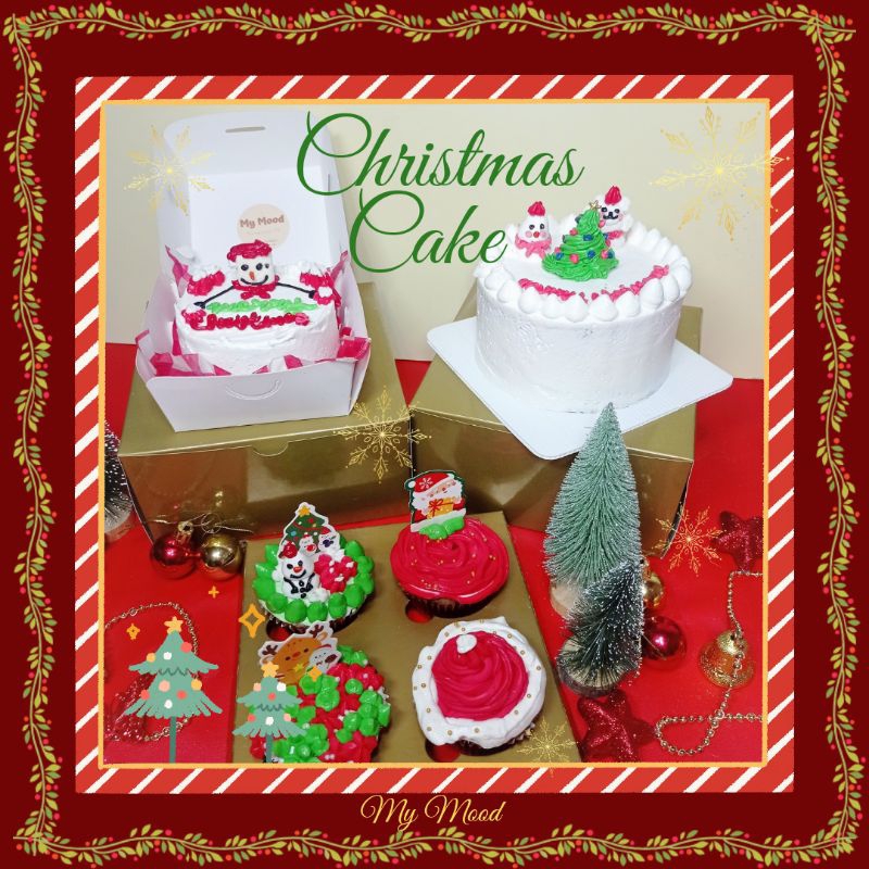 

My Mood Christmas Cake | Hampers Natal | Christmas Gift | Christmas Hampers
