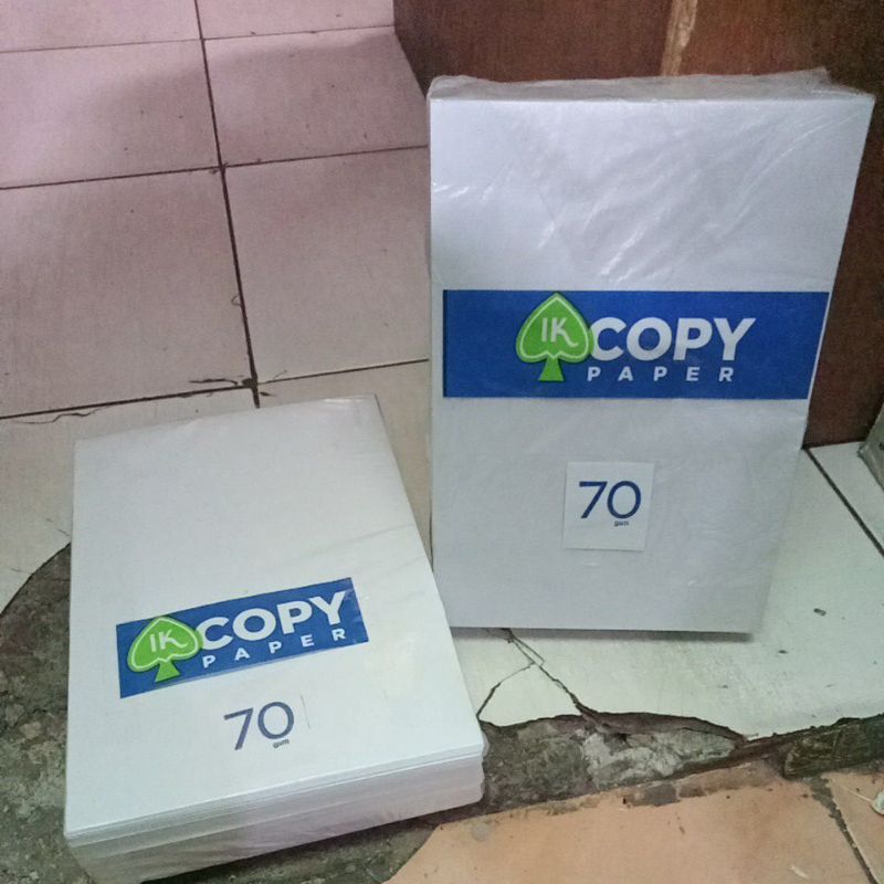 

kertas HVS A5 70gsm ik / rim