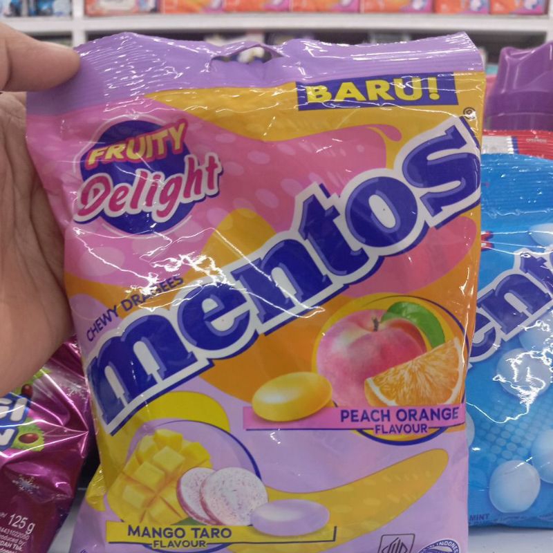 

Permen Mentos Mint dan Rasa buah Sack