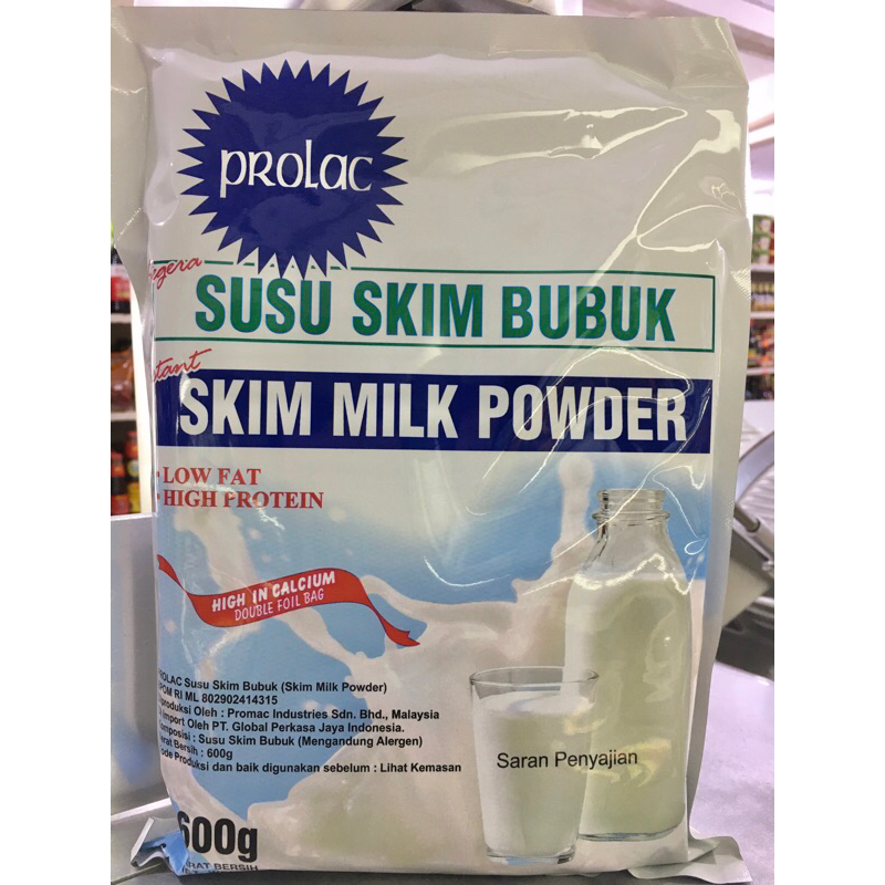 

Prolac Susu Skim Bubuk 600gr Import Newzealand