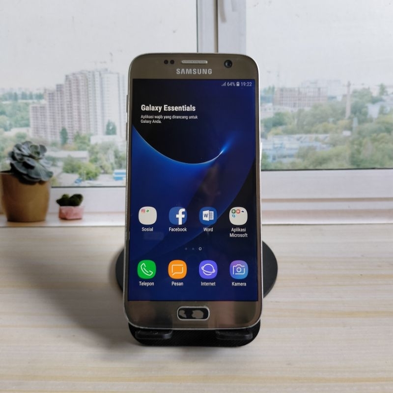 Samsung s7 flat 4/32 second original mulus