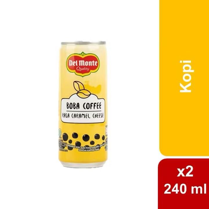 

Delmonte RTD Coffe Caramel Cheese 240ml x2