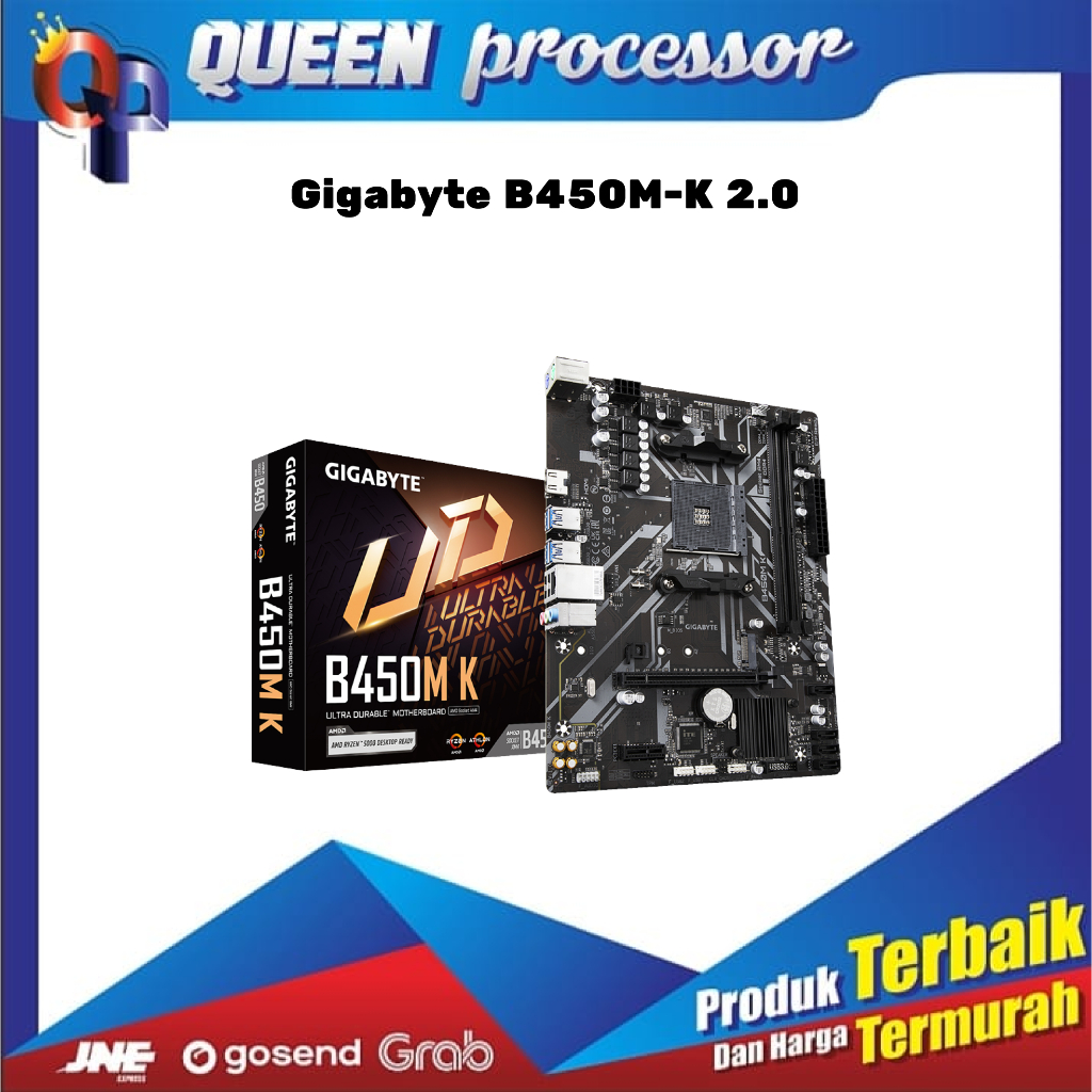 GIGABYTE B450M-K 2.0 (AMD,B450.DDR4)