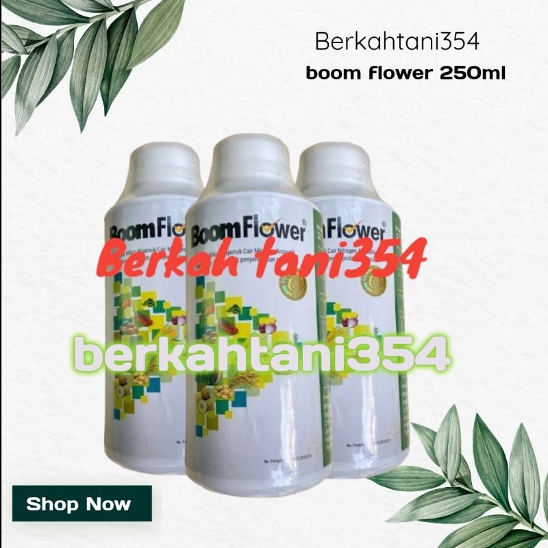 Pupuk cair Boom Flower 250 ml Pupuk Cair boom flower Nutrisi dan Makanan Tanaman PUPUK CAIR BOOM FLO