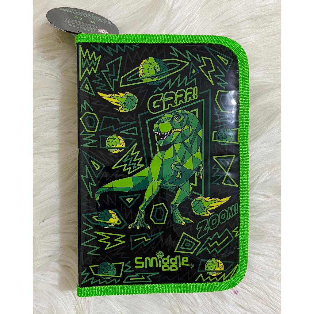 

Smiggle Pencil Case Kotak Pensil Anak Cowok Cewek Dinosaur T-Rex