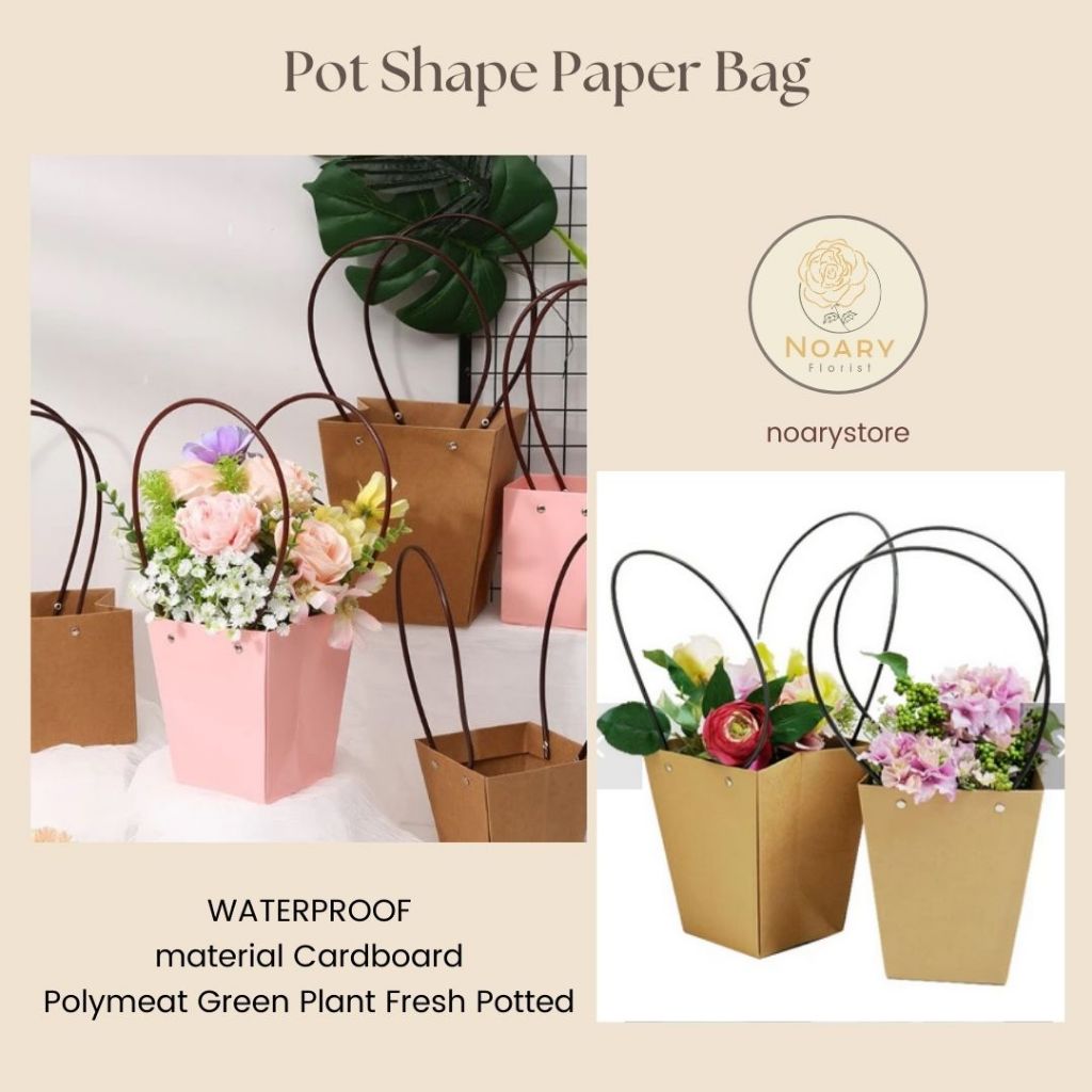 

POT SHAPE PAPER BAG