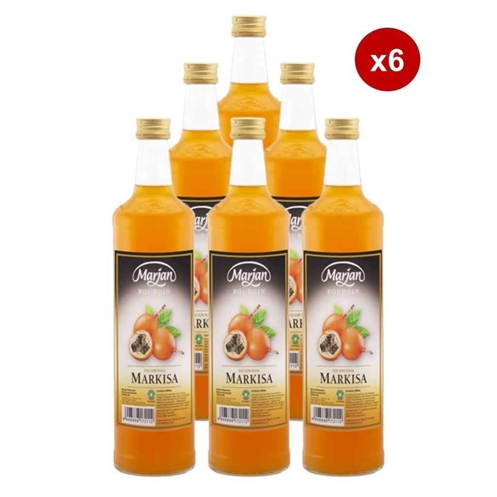 

Marjan Boudoin Syrup Markisa 460ml x6