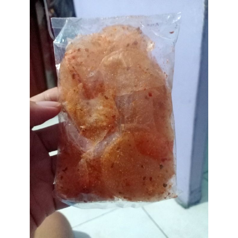 

Kripik Kaca Gurih Pedas Daun Jeruk 30GR