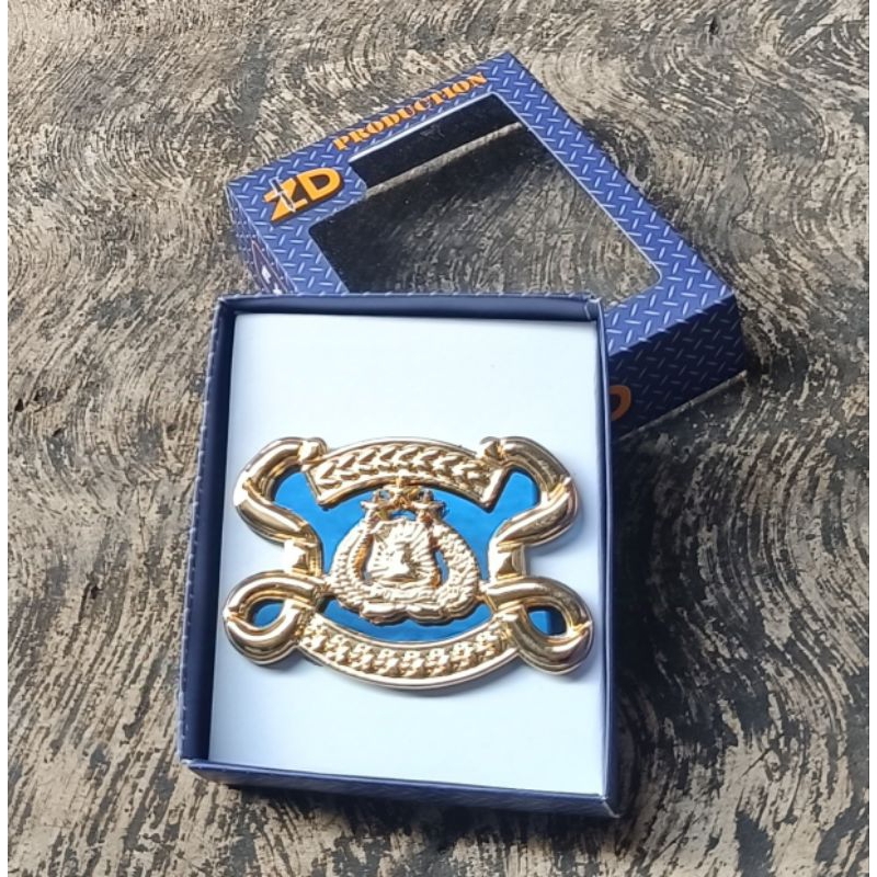 Emblem BARET PROVOS Dan POLAIRUD MIKA/Emblem BARET POLRI