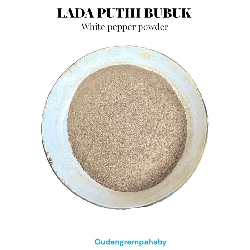 

LADA PUTIH BUBUK / WHITE PEPPER POWDER