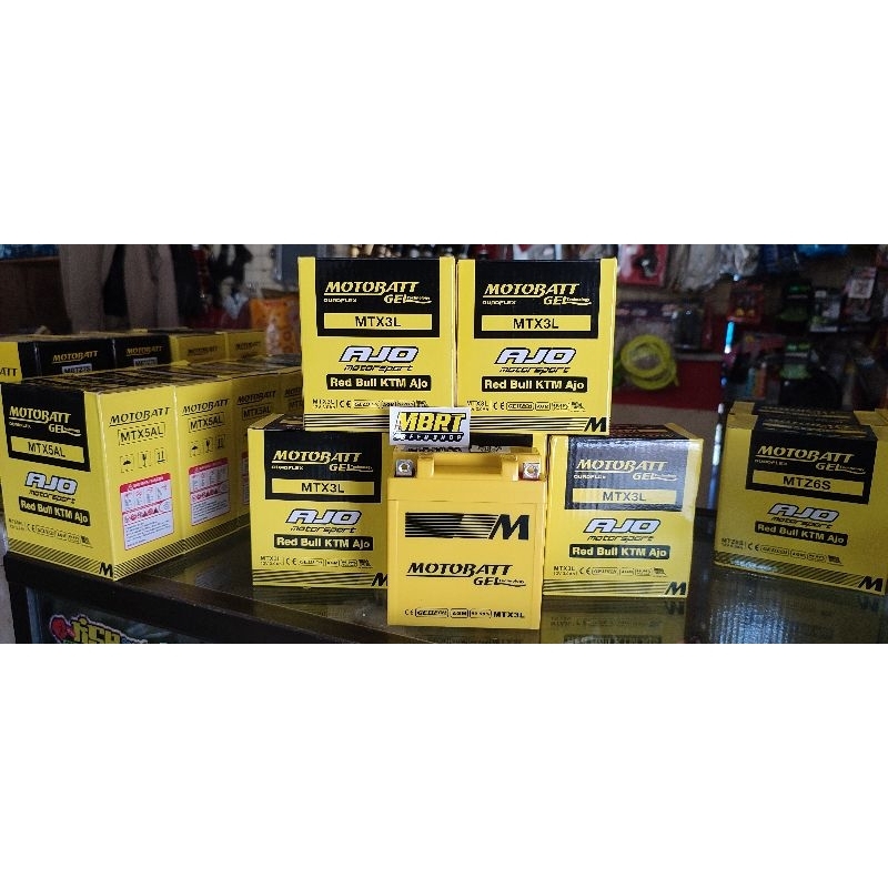 aki MOTOBATT rx king , ninja r satria hiu nsr