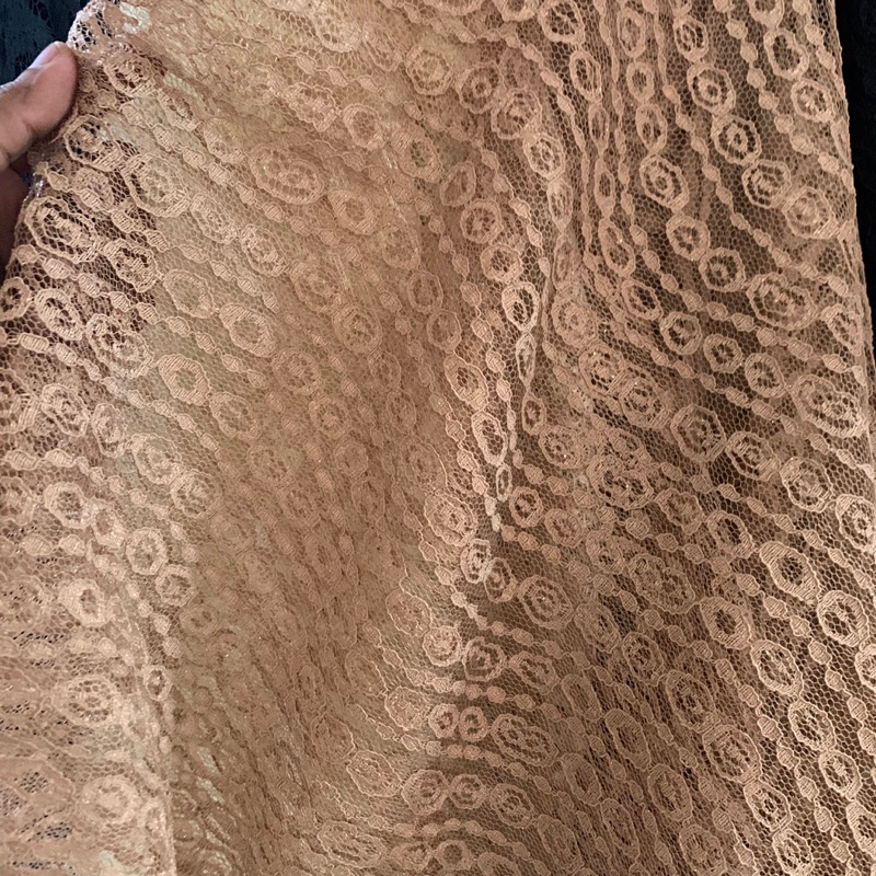 kain brokat lace premium - kain brukat import - kain brukat premium - [COKSU]